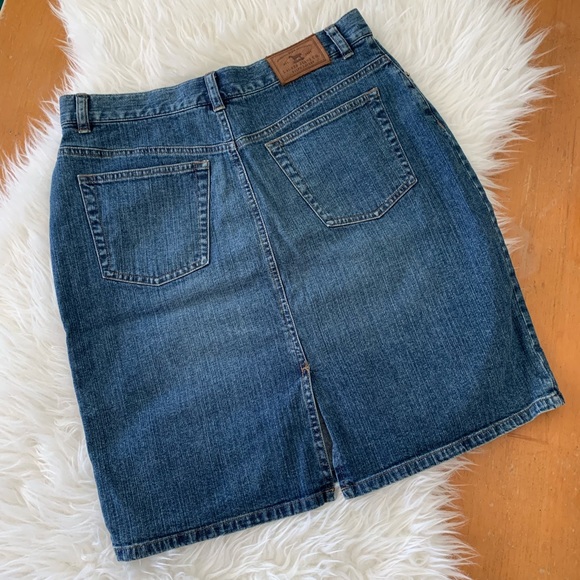 lauren ralph lauren denim skirt